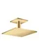AXOR-HG-AXOR-ShowerSolutions-Kopfbrause-300-300-2jet-mit-Deckenanschluss-Brushed-Gold-Optic-35320250 gallery number 1